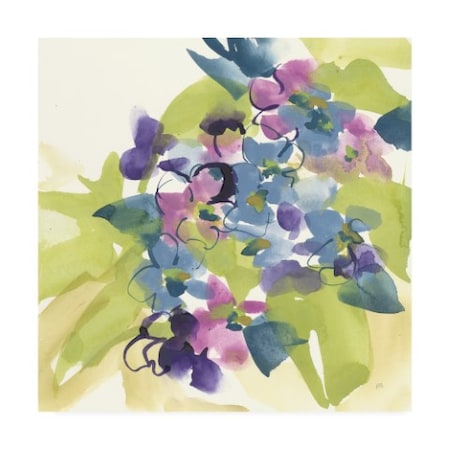 Chris Paschke 'Cool Spring Bouquet 1' Canvas Art,35x35